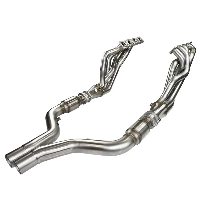 Kooks Headers 3101H420 1-7/8 inch Stainless Long Tube Headers with Catted Connections for 6.1L and 6.4L HEMI