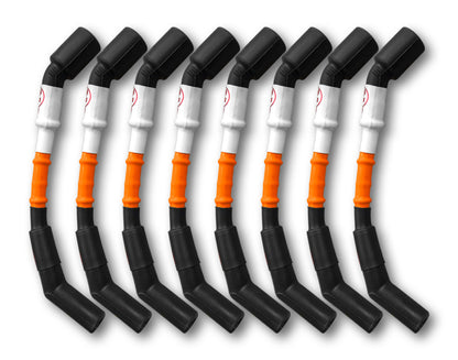 Kooks Headers 750203 11mm Orange Spark Plug Wires with Black Boots for GM LS and LT Engines