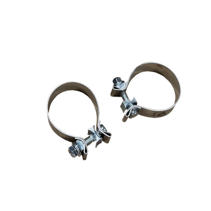 Kooks MUF-019-CI 3 inch oval clamp-in center center stainless steel muffler 18 inch body universal