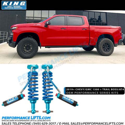 King Shocks 2021+ Armor Spec GM 1500 SUV Rear Coil Overs (Pair)