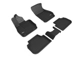 3D MAXpider L1BM11101509 20-22 BMW 2 Series Gran Coupe 1st & 2nd Row Floor Mats - Black