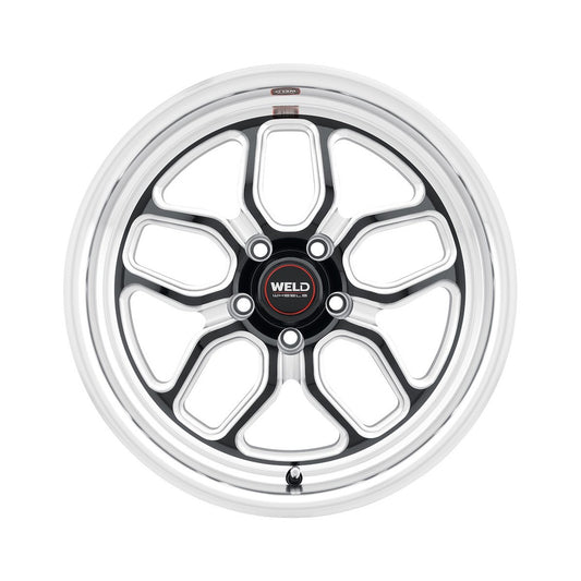 Weld Racing 17x10 Laguna Drag 5x120 ET42 BS7.2 Gloss BLK MIL DIA 78.1 S15270022P42