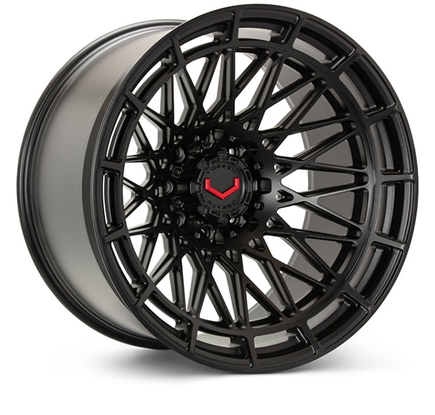 Vossen LCX-03 24x10 - 6x139.7 - ET25 - Deep - 78.1 - Satin Black Wheel