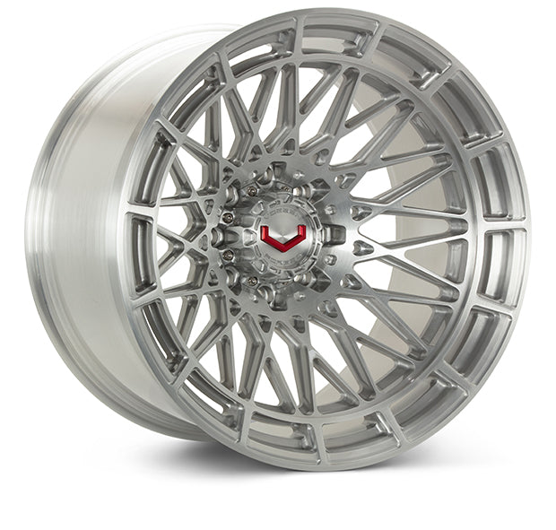 Vossen LCX-03 24x12 - 8x170 - ET44 - Ultra Deep - 125.1 - Brushed Gloss Clear Wheel