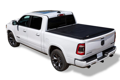 LEER SR250 soft roll-up / rolling tonneau cover for 2020-2026 Chevrolet Silverado 2500 HD / 3500 HD and GMC Sierra 2500 HD / 3500 HD 6'9" Standard Bed, part 610320