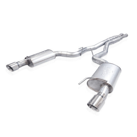 Stainless Works 2024 Mustang GT Catback Dual Tips Legend Sound X-Pipe Factory Connect Exhaust