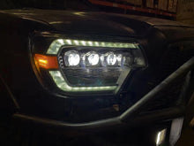 Load image into Gallery viewer, AlphaRex 12-15 Toyota Tacoma NOVA-Series LED Projector Headlights Black - 880753