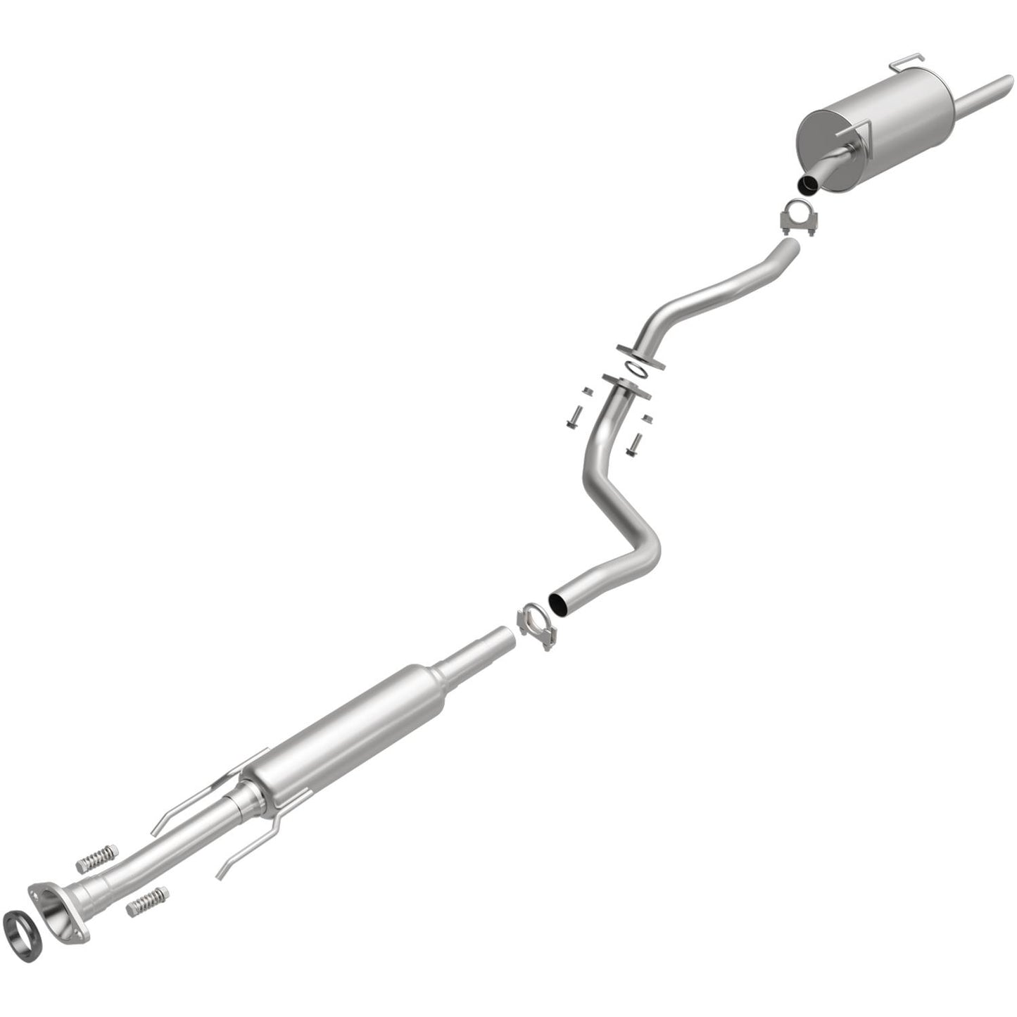 MagnaFlow 106-0157 Direct-Fit Replacement Exhaust for 2012–2017 Nissan Versa 1.6L