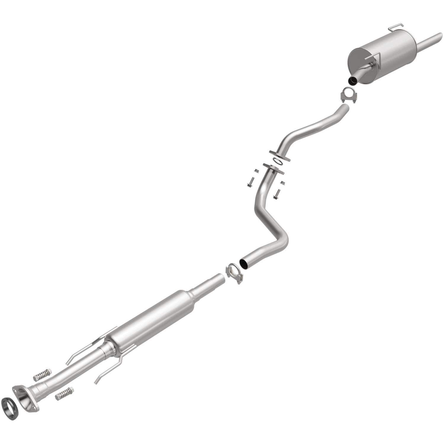 MagnaFlow 106-0157 Direct-Fit Replacement Exhaust for 2012–2017 Nissan Versa 1.6L