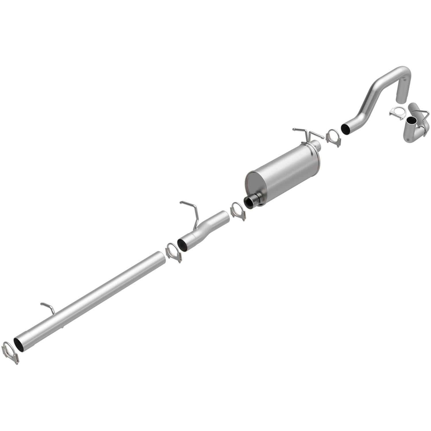 MagnaFlow 106-0280 Direct-Fit Exhaust for 2005–2007 Ford F-250 and F-350 Super Duty 5.4L and 6.8L