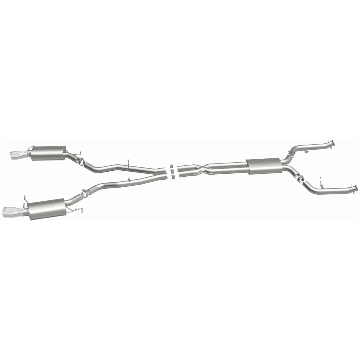 MagnaFlow 16560 Touring Series cat-back exhaust for BMW 645Ci 4.4L and 650i 4.8L V8