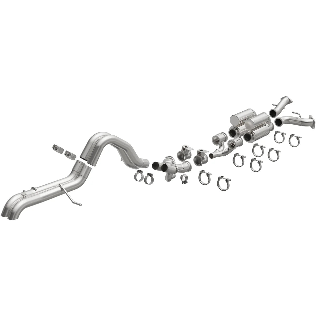 MagnaFlow 19619 Overland Series cat-back exhaust for 2022-2026 Ford Bronco Raptor 3.0L