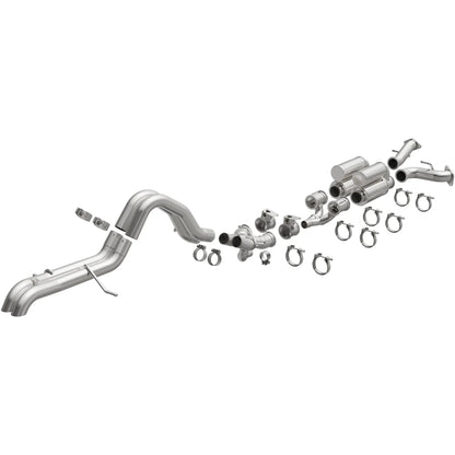 MagnaFlow 19619 Overland Series cat-back exhaust for 2022-2026 Ford Bronco Raptor 3.0L