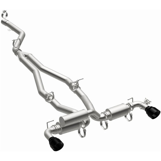 MagnaFlow SPEQ Series cat-back exhaust 19707 for 2020-2026 Toyota GR Supra 3.0L with black chrome tips