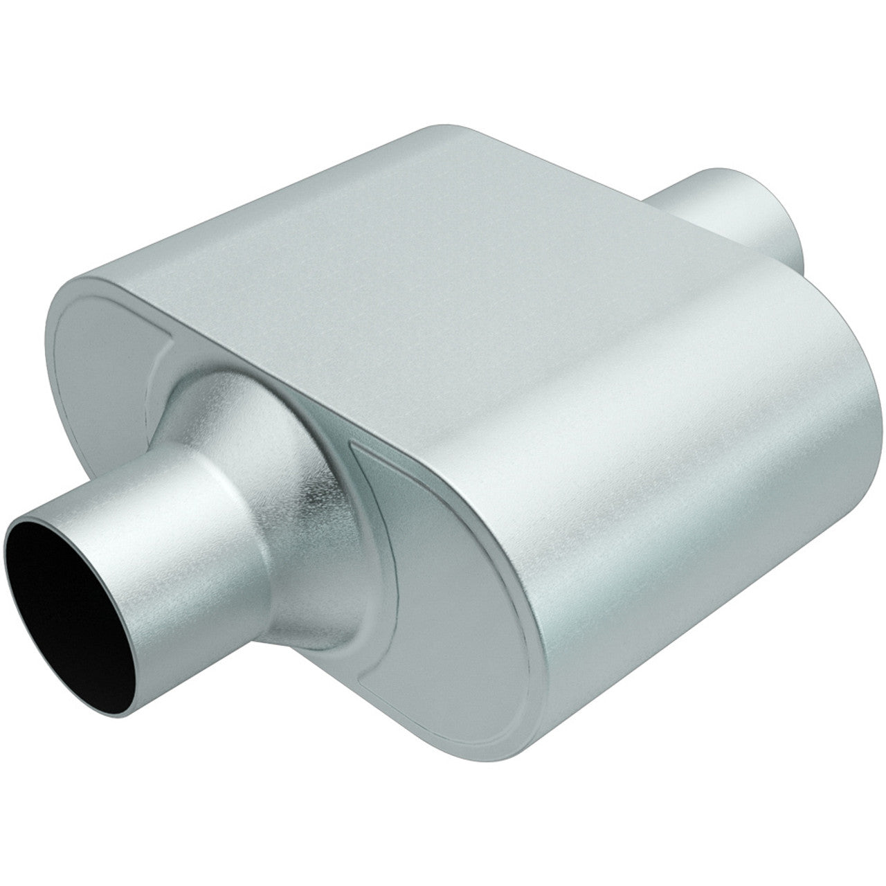 MagnaFlow Rumble Muffler 4.25in x 9.5in Body Shape - 2.5in Center / 2.5in Center