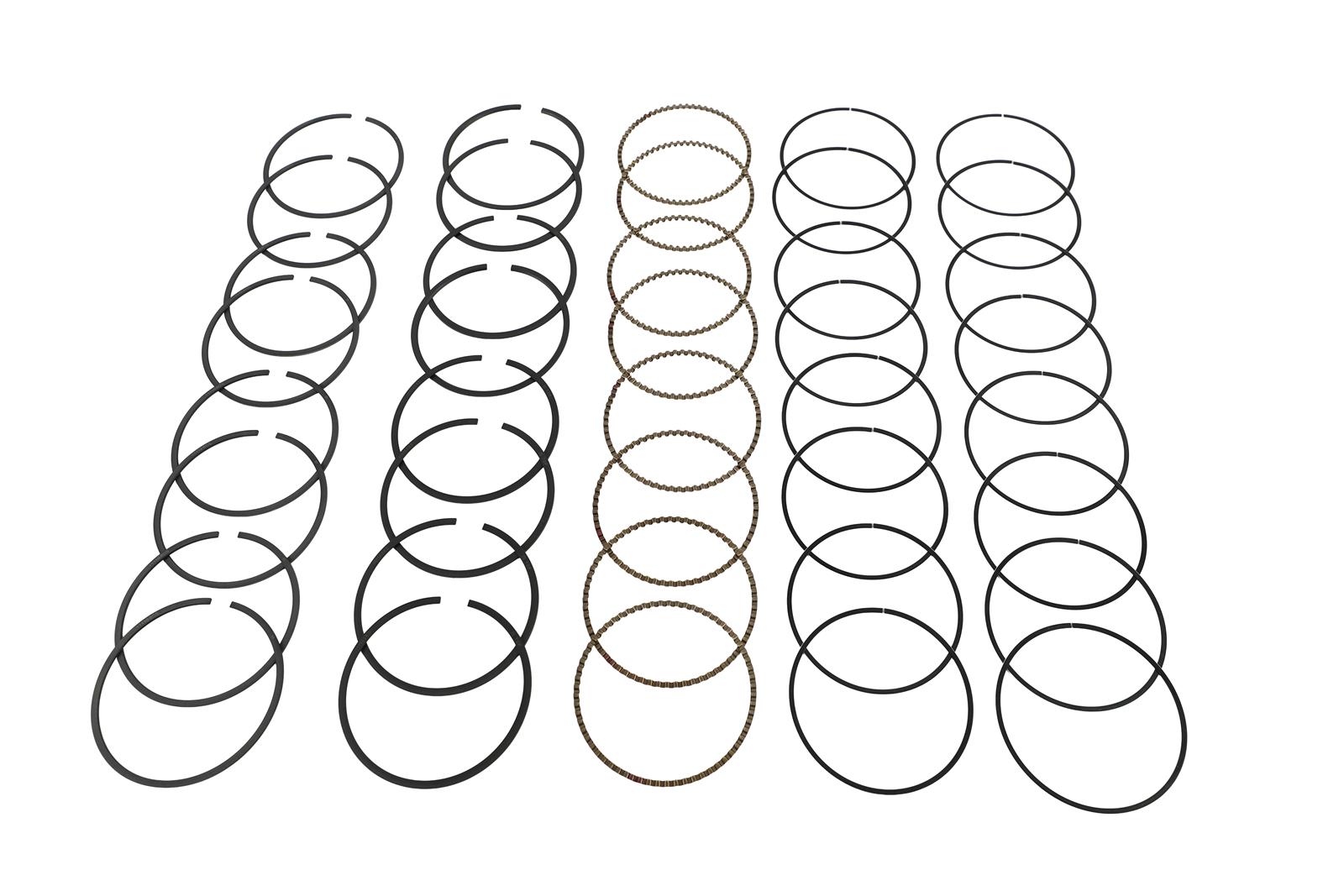 MAHLE Motorsport 3586MS-15 3.586 inch file fit piston ring set 1.5 1.5 3.0mm