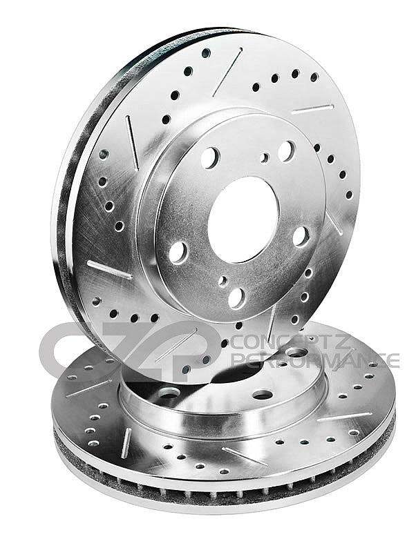Power Stop 07-08 Infiniti G35 Front & Rear Z17 Evolution Geomet Coated Brake Kit
