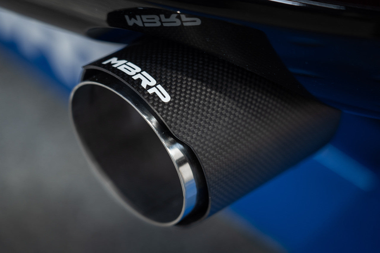 MBRP S4450304 Axle-Back Exhaust for Mazda 3 Hatchback 2.5/2.5T, Dual Rear Exit with Stainless Steel Tips
