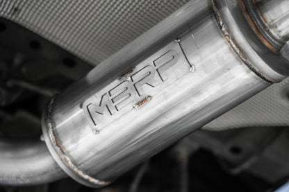 MBRP S4450304 T304 Stainless Steel Axle-Back Exhaust with Dual Rear Exit for 2019-2024 Mazda 3 Hatchback