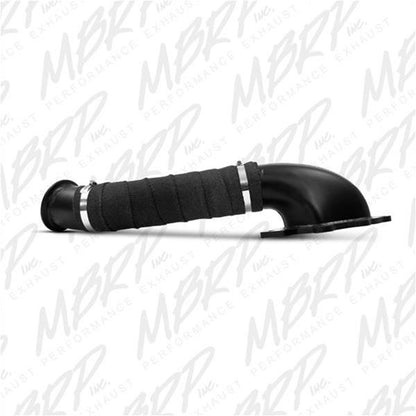 MBRP black-coated turbo downpipe Silverado Sierra HD