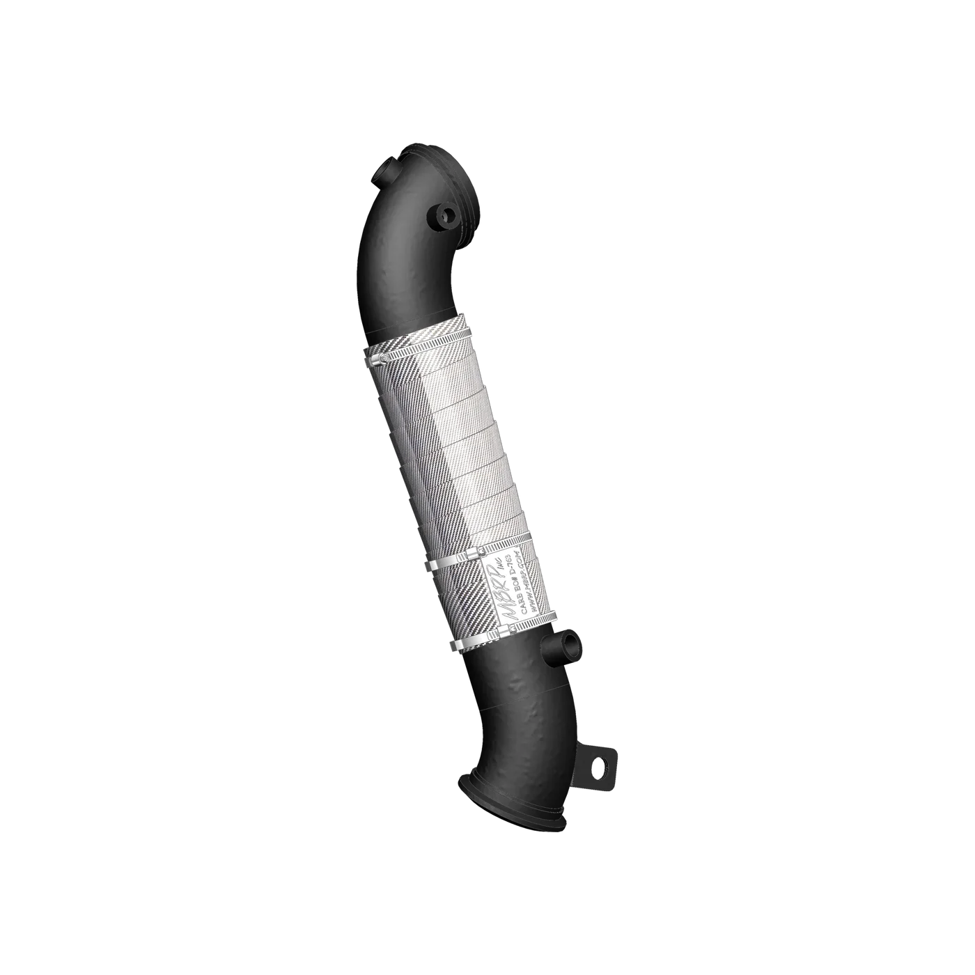 MBRP 3" Armor BLK Turbo Downpipe for 6.6L Duramax | Silverado/Sierra HD | GMCA427