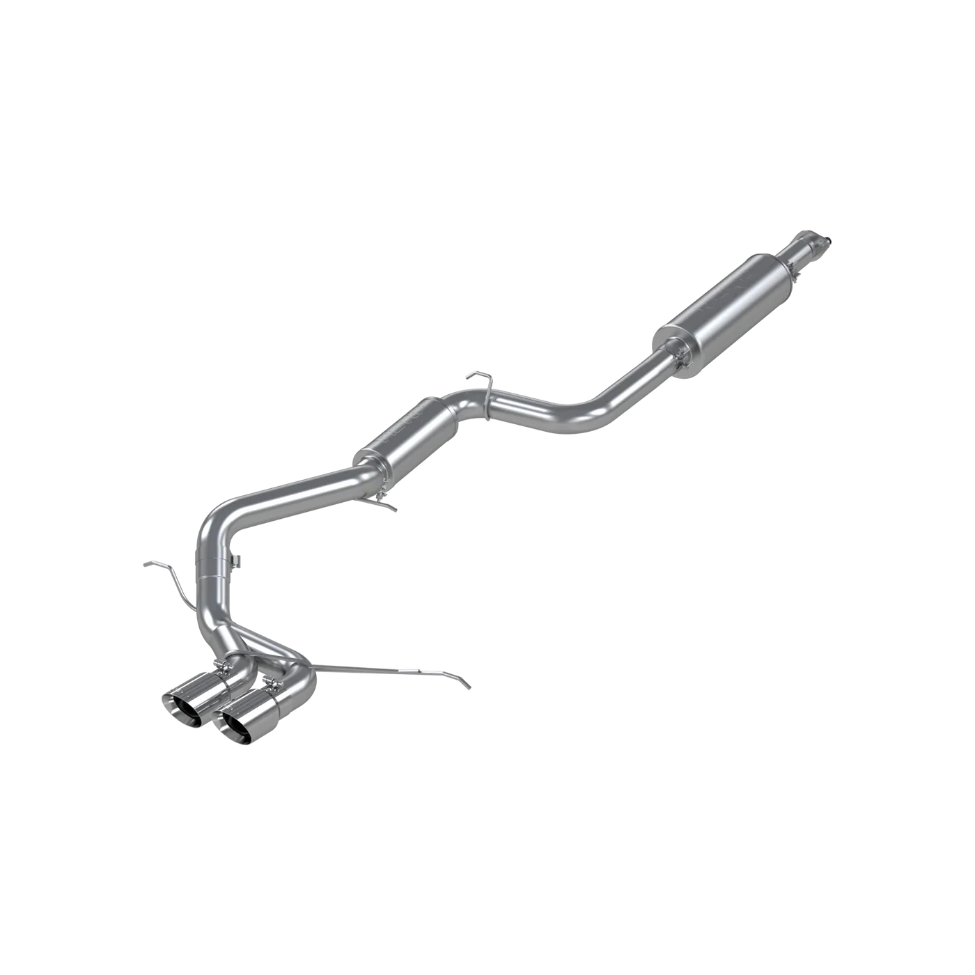 MBRP 3" Armor Lite Cat-Back Exhaust | Street Profile Dual Rear Exit Polished Tips | Ford Focus ST | S4200AL