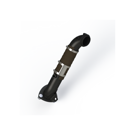 MBRP 3" Armor Lite Turbo Downpipe for 6.6L Duramax | Silverado/Sierra HD | GMCA428