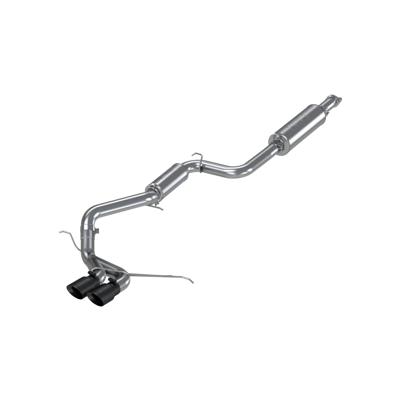 MBRP 3" Armor Plus Cat-Back Exhaust | Street Profile Dual Rear Exit Black Tips | Ford Focus ST | S4200409BT