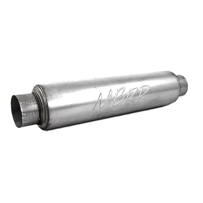 MBRP 4" Armor Lite High Flow Universal Muffler | 30" Length Aluminized Steel | GP015