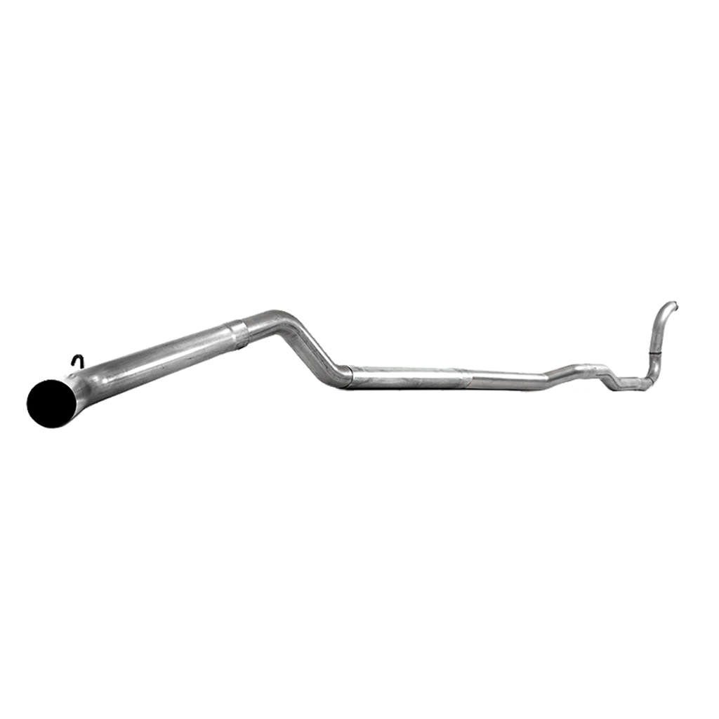 MBRP S6150PLM 4-Inch Turbo-Back Exhaust for 1988-1993 Dodge Ram 2500/3500 with 5.9L Cummins Diesel, Race Profile, Single Side Exit.