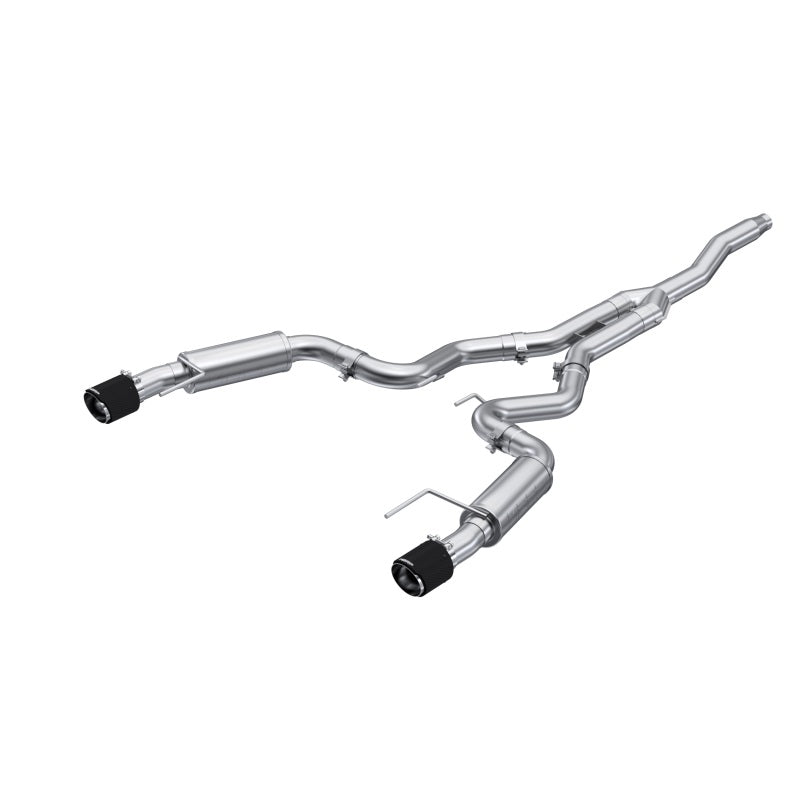 MBRP S72753CF 3-Inch Cat-Back Exhaust for 2015-2024 Mustang EcoBoost MBRP