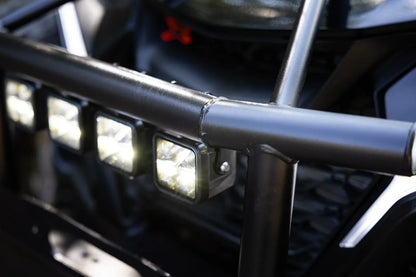 MBRP AC-9219-12 black-coated steel front race bumper for 2024-2026 Can-Am Maverick R