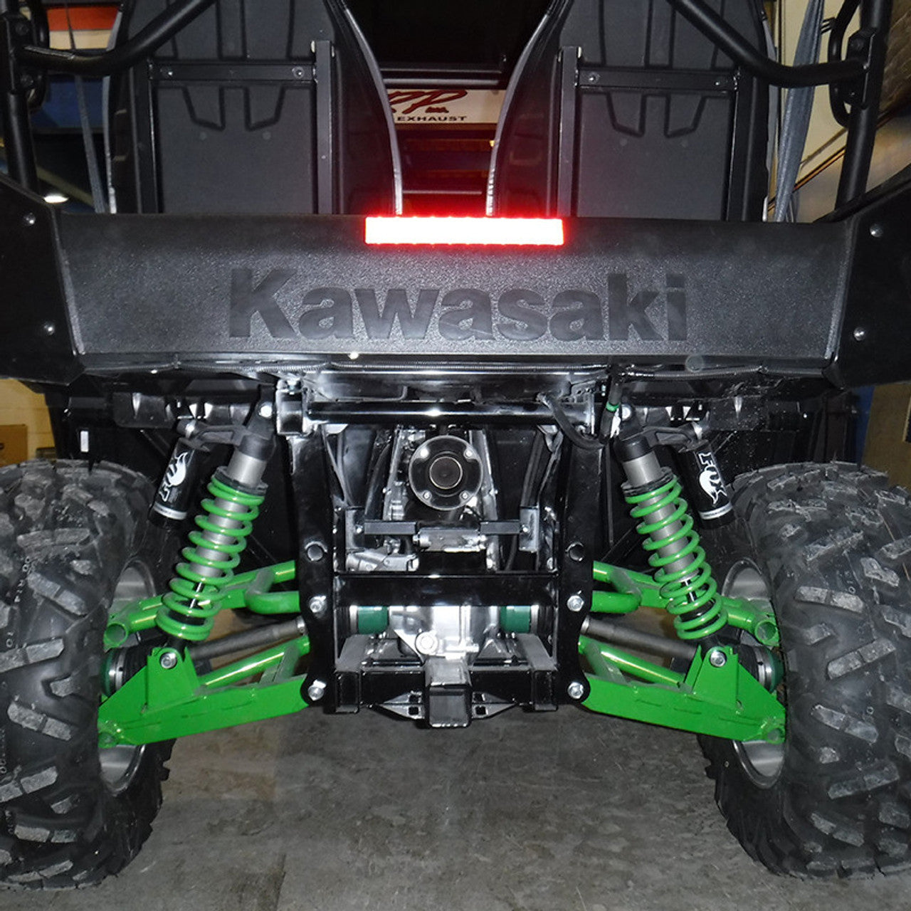MBRP Performance exhaust installed on Kawasaki Teryx 800