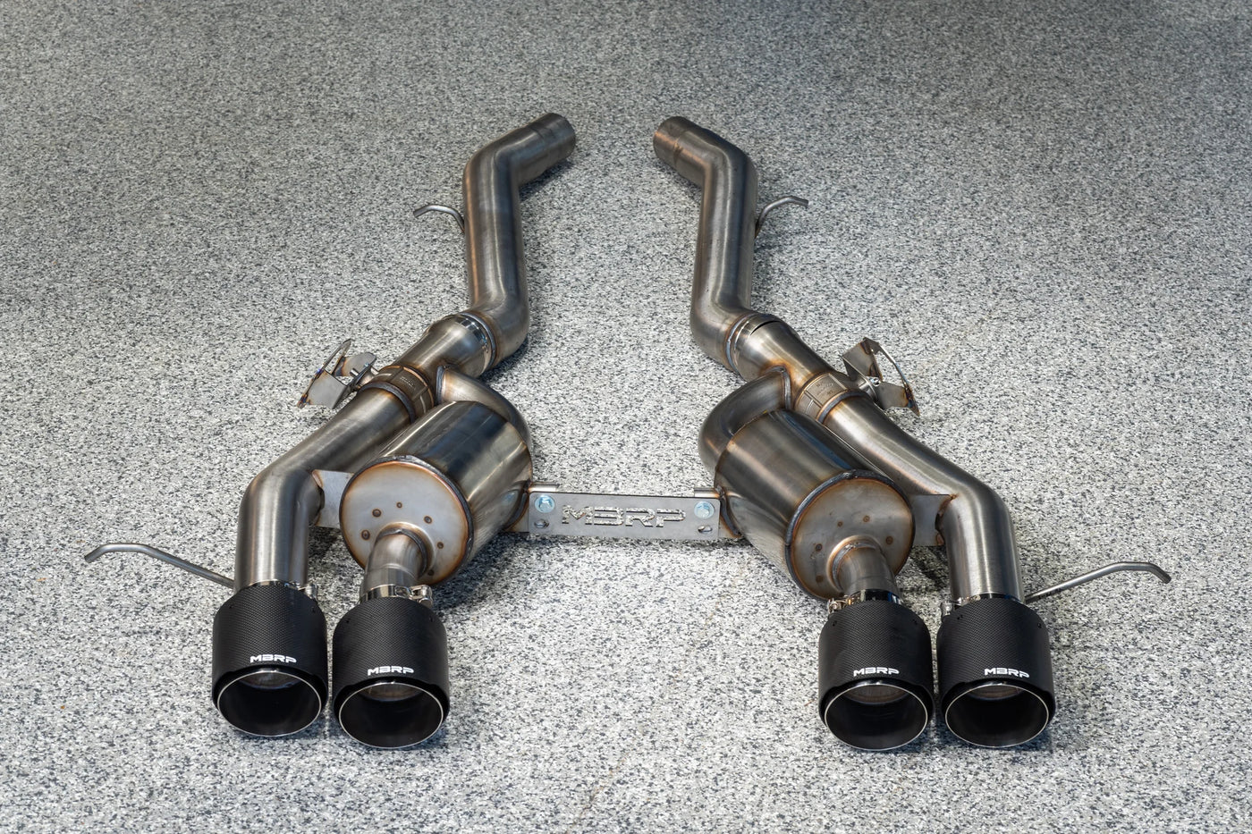 MBRP S45033CF 3" ARMOR Pro Axle-Back Exhaust – Active Profile | 2021–2026 BMW M3 & M4