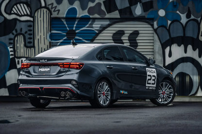 MBRP 2.5-Inch Axle-Back Exhaust – Quad Rear Exit – Kia Forte GT (SKU: S4711AL)