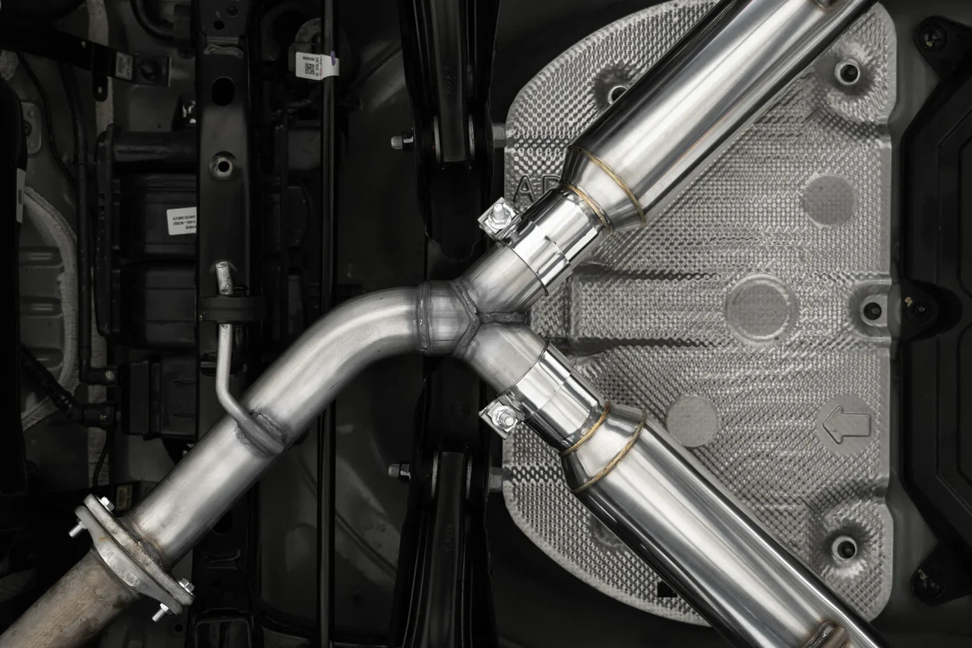 MBRP 2.5-Inch Axle-Back Exhaust – Quad Rear Exit – Kia Forte GT (SKU: S4711AL)