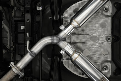 MBRP 2.5-Inch Axle-Back Exhaust – Quad Rear Exit – Kia Forte GT (SKU: S4711AL)