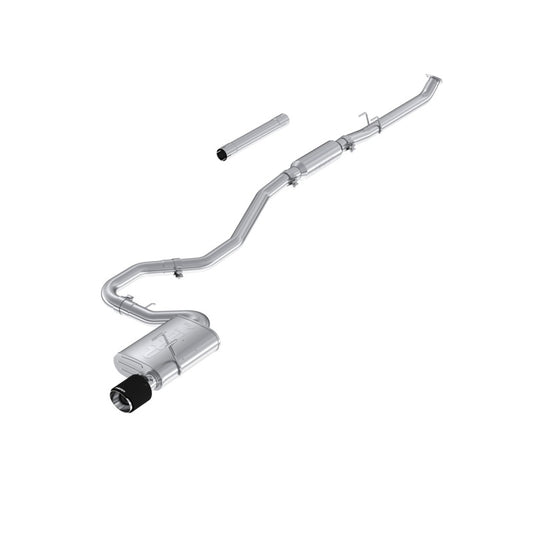 MBRP S49053CF ARMOR Pro 2.5-inch T304 stainless steel cat-back exhaust for 2022-2026 Honda Civic Sport with 4.5-inch carbon fiber tip
