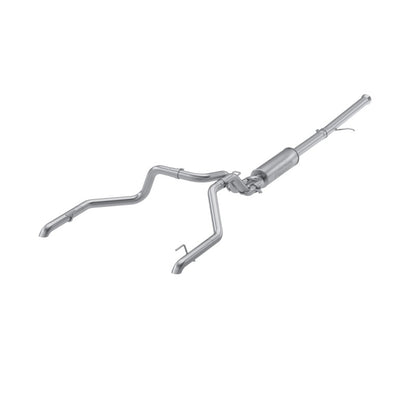 MBRP S5006304 Cat-Back Exhaust for 2022-2023 Chevrolet Silverado 1500 ZR2, Dual Rear Exit, Street Profile, T304 Stainless Steel