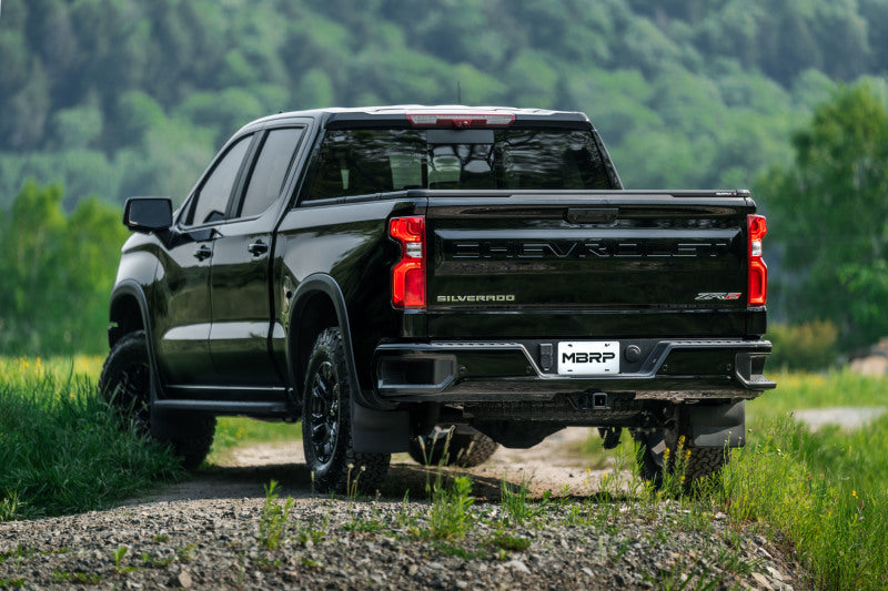 MBRP S5006304 Cat-Back Exhaust with Dual Rear Exit for 2022-2023 Chevrolet Silverado and GMC Sierra ZR2 and AT4X