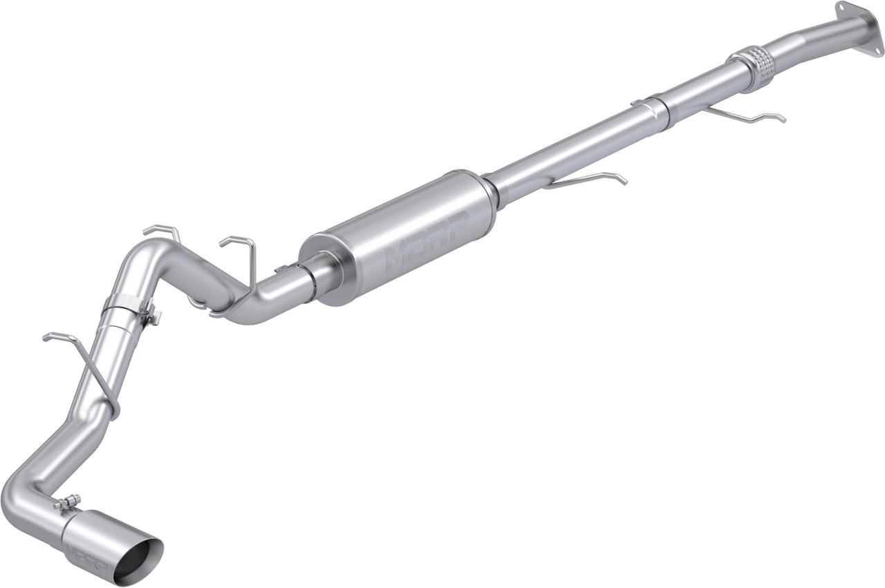 MBRP S5015304 Cat-Back Exhaust for 2023-2024 Chevrolet Colorado and GMC Canyon 2.7L Turbo, Single Side Exit