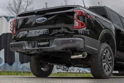 MBRP S5269AL ARMOR Lite 3-inch cat-back exhaust for 2024-2026 Ford Ranger 2.3L EcoBoost with polished 4-inch tip