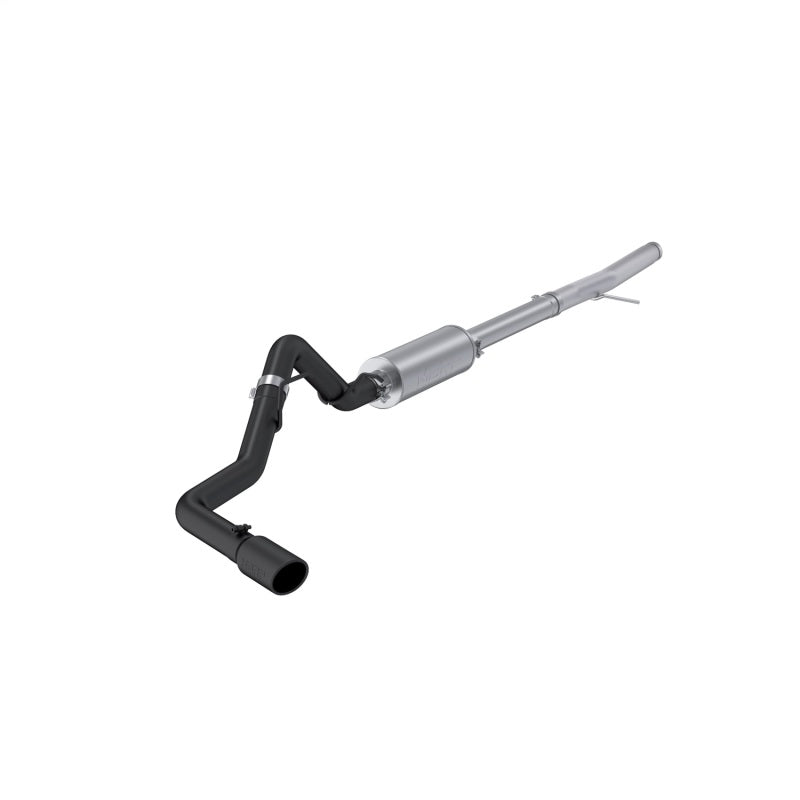 MBRP S5269BLK ARMOR BLK 3-inch cat-back exhaust for 2024-2026 Ford Ranger 2.3L EcoBoost with black 4-inch tip