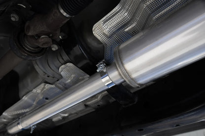 MBRP S5269BLK ARMOR BLK 3-inch cat-back exhaust for 2024-2026 Ford Ranger 2.3L EcoBoost with black 4-inch tip