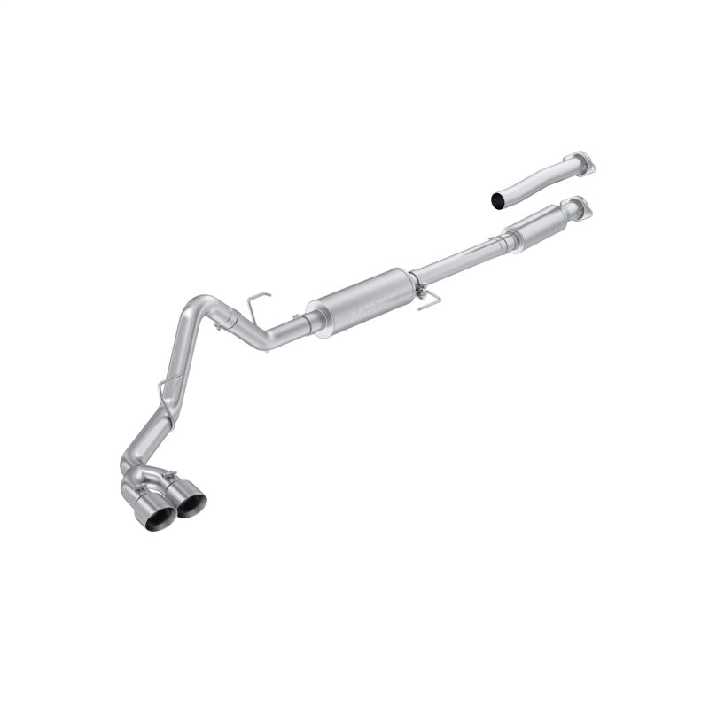 MBRP S5277AL ARMOR Lite 3-inch cat-back exhaust for 2021-2025 Ford F-150 with dual polished 4.5-inch tips