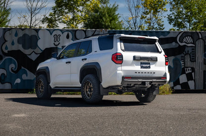 MBRP S5344 3-inch cat-back exhaust for Toyota 4Runner and Land Cruiser with high-clearance turndown exit