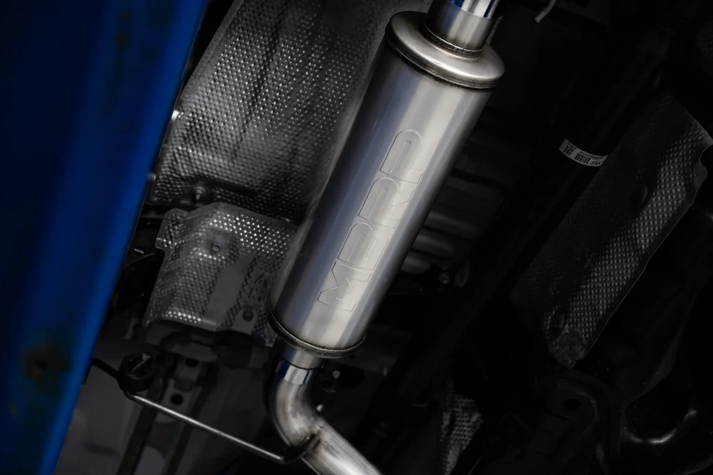 MBRP S5344 3-inch cat-back exhaust for Toyota 4Runner and Land Cruiser with high-clearance turndown exit