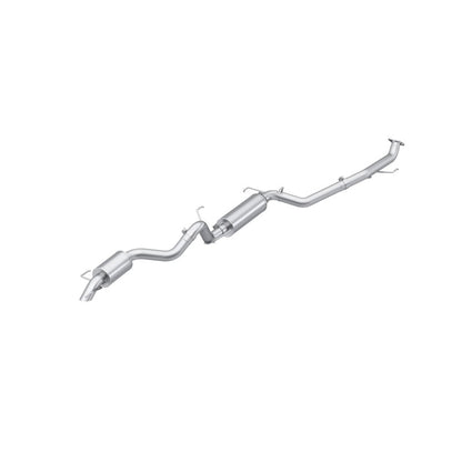 MBRP S5344304 ARMOR Pro 3-inch T304 stainless steel cat-back exhaust for Toyota 4Runner and Land Cruiser with high-clearance turndown exit