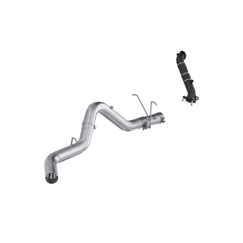 MBRP S6009PLM 4-inch ARMOR Lite filter-back exhaust for 2015-2016 Chevrolet Silverado and GMC Sierra HD 6.6L Duramax