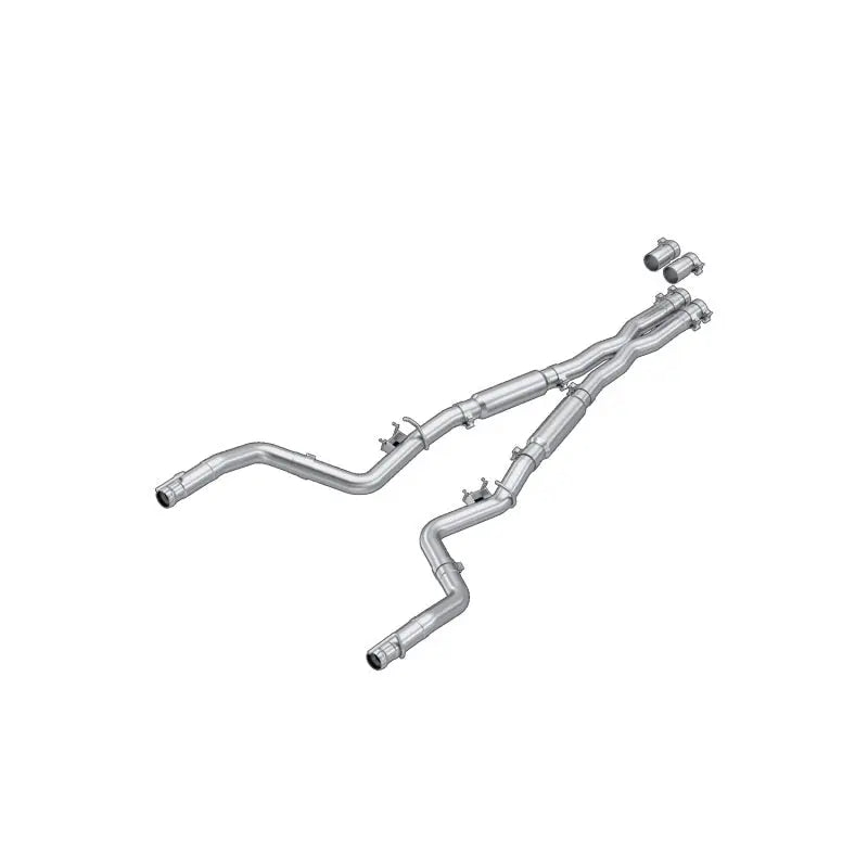 MBRP S7103AL ARMOR Lite 3-inch cat-back exhaust for 2015-2023 Dodge Challenger HEMI with dual rear exit